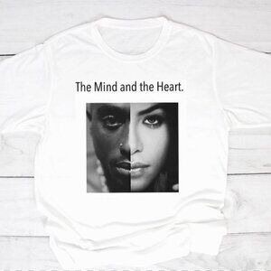 The Mind And The Heart Tupac  Aaliyah Shirt Hip Hop Legends Music Fan Graphic 90